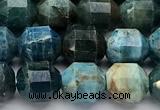 CCB1502 15 inches 7mm - 8mm faceted apatite beads