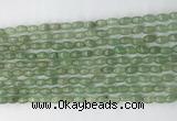 CCB805 15.5 inches 4*6mm rice green aventurine gemstone beads wholesale