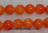 CCB82 15.5 inches 4-6mm round orange coral beads Wholesale