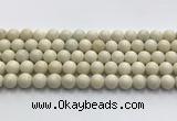 CCB823 15.5 inches 10mm round ivory jasper gemstone beads wholesale