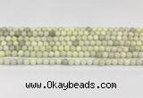 CCB828 15.5 inches 6mm round ivory jasper gemstone beads wholesale