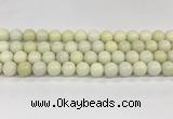 CCB831 15.5 inches 12mm round ivory jasper gemstone beads wholesale