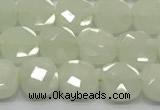 CCB904 15.5 inches 8*8mm faceted square luminous beads