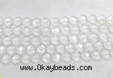 CCBS27 15 inches 12mm faceted heart white crystal beads wholesale CCBS27 15 inches 12mm faceted heart white crystal beads wholesale