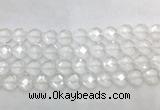 CCBS28 15 inches 14mm faceted heart white crystal beads wholesale CCBS28 15 inches 14mm faceted heart white crystal beads wholesale