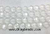 CCBS29 15 inches 16mm faceted heart white crystal beads wholesale CCBS29 15 inches 16mm faceted heart white crystal beads wholesale