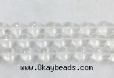 CCBS48 15 inches 13*18mm faceted teardrop white crystal beads wholesale CCBS48 15 inches 13*18mm faceted teardrop white crystal beads wholesale