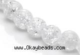 CCC15 grade A 10mm round white crystal beads Wholesale