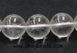 CCC206 15.5 inches 16mm round grade AB natural white crystal beads