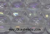 CCC403 15.5 inches 10mm round AB-color white crystal beads