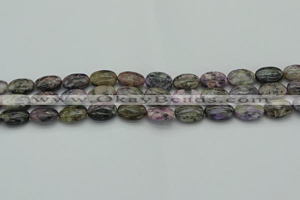 CCG102 15.5 inches 12*16mm oval charoite gemstone beads