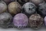 CCG134 15.5 inches 10mm round natural charoite gemstone beads