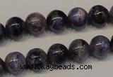 CCG27 15.5 inches 10mm round natural charoite gemstone beads