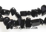 CCH02 35 inches black agate chips gemstone beads wholesale