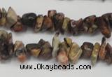 CCH204 34 inches 3*5mm red leopard skin jasper chips beads wholesale