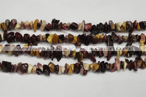 CCH219 34 inches 5*8mm mookaite chips gemstone beads wholesale