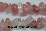 CCH237 34 inches 5*8mm cherry quartz chips beads wholesale