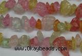 CCH261 34 inches 4*6mm synthetic crack crystal chips beads wholesale