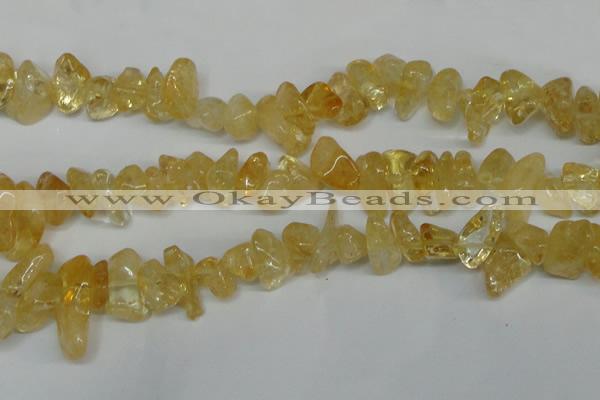 CCH292 34 inches 8*12mm citrine chips gemstone beads wholesale