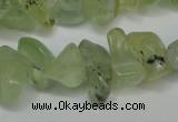 CCH293 34 inches 8*12mm green rutilated quartz chips beads wholesale