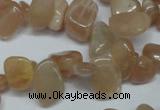 CCH321 15.5 inches 10*15mm moonstone chips gemstone beads wholesale