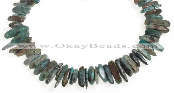 CCH38 16 inches turquoise chips gemstone beads wholesale