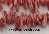 CCH400 15.5 inches 6*12mm - 8*18mm argentina rhodochrosite chips beads