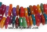 CCH44 32 inches multi color shell chips beads wholesale