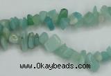 CCH45 32 inches 5*8mm amazonite chip gemstone beads wholesale