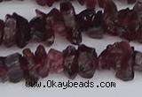 CCH704 15.5 inches 4*6mm - 6*8mm purple garnet chips beads