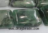 CCJ02 15.5 inches 22*30mm rectangle natural African jade beads wholesale