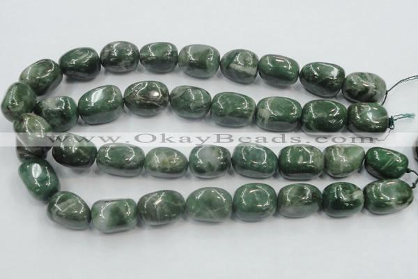 CCJ14 15.5 inches 16*22mm nugget natural African jade beads wholesale