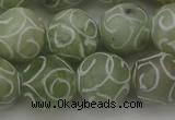 CCJ205 15.5 inches 14mm round China jade beads wholesale