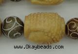 CCJ235 15.5 inches 22*28mm carved buddha China jade beads