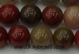 CCJ455 15.5 inches 14mm round colorful jasper beads wholesale