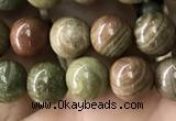 CCJ470 15.5 inches 4mm round rainbow jasper beads wholesale