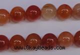 CCL04 15 inches 10mm round carnelian gemstone beads wholesale