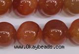 CCL08 15 inches 18mm round carnelian gemstone beads wholesale