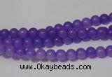 CCN09 15.5 inches 4mm round candy jade beads wholesale