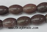 CCN116 15.5 inches 12*16mm rice candy jade beads wholesale