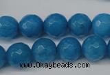 CCN1204 15.5 inches 12mm faceted round candy jade beads wholesale