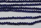 CCN1210 15.5 inches 3mm faceted round candy jade beads wholesale