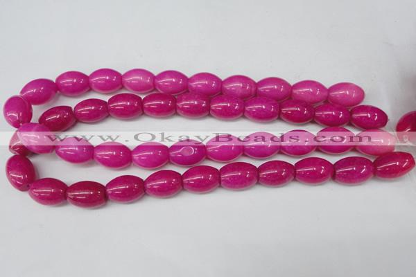 CCN122 15.5 inches 13*18mm rice candy jade beads wholesale