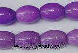 CCN126 15.5 inches 13*18mm rice candy jade beads wholesale