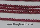 CCN1335 15.5 inches 3mm round candy jade beads wholesale