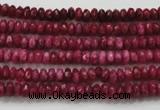 CCN1350 15.5 inches 2*4mm faceted rondelle candy jade beads