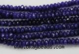 CCN1381 15.5 inches 2*4mm faceted rondelle candy jade beads