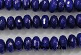 CCN1384 15.5 inches 6*10mm faceted rondelle candy jade beads