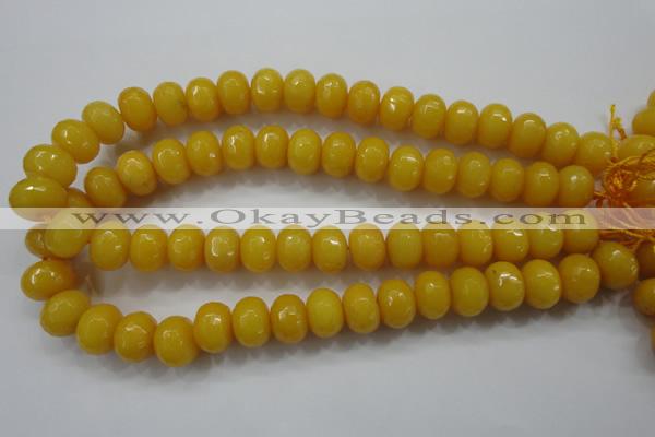 CCN1397 15.5 inches 12*16mm faceted rondelle candy jade beads