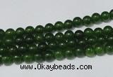 CCN14 15.5 inches 4mm round candy jade beads wholesale